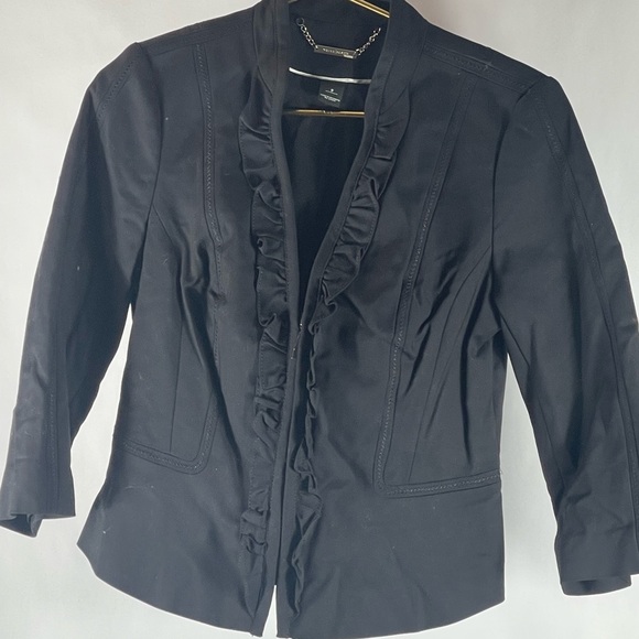 WHBM Ruffle Front Jacket - Picture 6 of 6